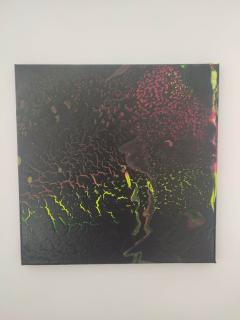 Picture of the product Profondeur organique – peinture abstraite texturée sur toile 30x30