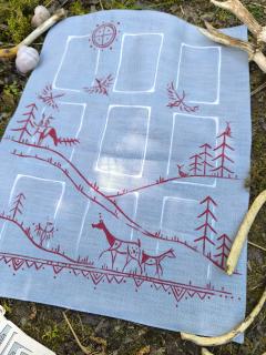 Photo de l'article Tapis divination "Cervus"