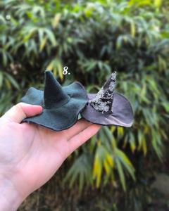 Photo de l'article 8. Noir feutre - Pince à cheveux