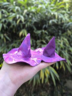 Picture of the product 3. Purple - “Witch Hat” Hair Clip