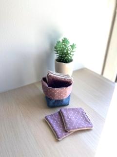 Picture of the product Panier et 4 lingettes démaquillantes