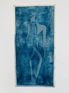 Picture of the product Nude cyanotype