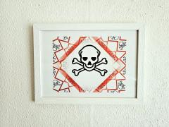 Picture of the product Toxic Skull Print