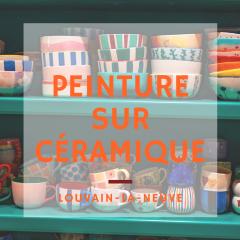 Photo de l'article Atelier de peinture sur céramique - Formule S