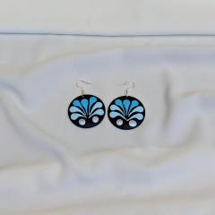 Photo de l'article Boucles d'oreille en bois "Dotty Dots" - Format small - 3