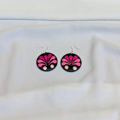 Photo de l'article Boucles d'oreille en bois "Dotty Dots" - Format small - 5
