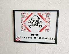 Picture of the product Toxic Skull Print