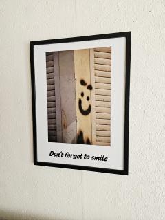 Photo de l'article Affiche 30x40cm "Don't forget to smile"
