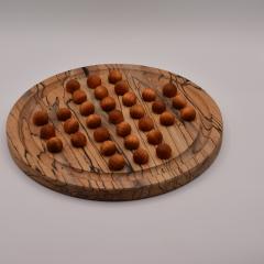 Picture of the product Wooden solitaire game – Handmade wooden board