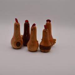 Picture of the product Wooden hens