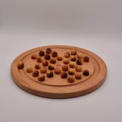 Photo de l'article Jeu de solitaire en bois