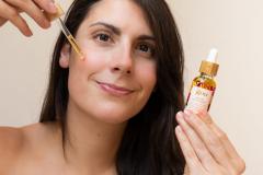Foto van het artikel Jijou Glansgevende Gezichtsnectar • Jojoba + Abrikoos + Wortel + Argan + Echte Lavendel + Biologische Geranium