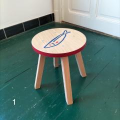 Photo de l'article Tabouret Mini - sardine 1