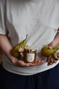 Photo de l'article Confiture Poire Gingembre- 210g BIO