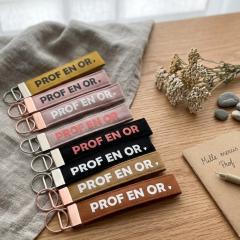 Picture of the product Keychain teacher in gold