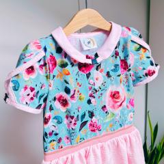 Photo de l'article "Rosalie", robe boule fillette