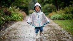 Picture of the product 2 years - Dragonfly Rain Cape: softshell comfort & handmade charm