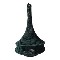 Photo de l'article L11- Diameter: 30,5 cm X Hoogte: 60 cm- DONKER GROEN