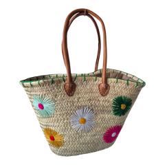 Picture of the product Handgeweven Marokkaanse Strandtas - Boho Shopper met Kwastjes