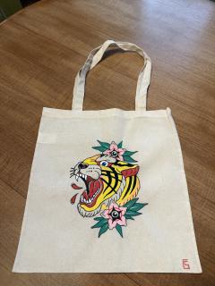 Photo de l'article Sac coton Tigre