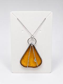 Foto van het artikel Hanglamp van gebrandschilderd glas
