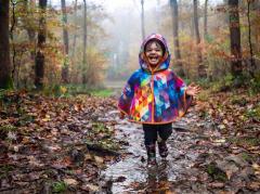 Photo de l'article 9/18 mois - Cape de pluie kaleidoscope