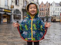 Photo de l'article 9/18 mois - Cape de pluie dinosaures : douceur, couleur & aventure