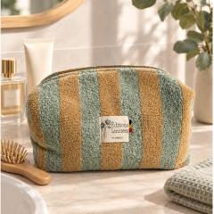 Photo de l'article Trousse de toilette en éponge bambou