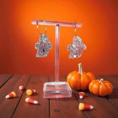 Picture of the product Boucles d’oreilles fantômes argentés