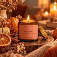 Picture of the product PUMPKIN scented candle – Fall vibes with orange, cinnamon & vanilla