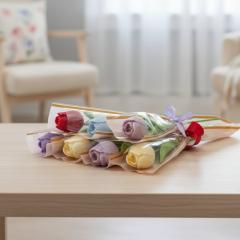 Photo de l'article Fondant (bougie) tulipe BIO couleur et parfum au choix