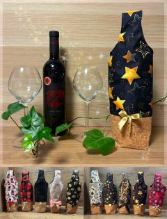 Picture of the product Sac cadeau réutilisable pour bouteille