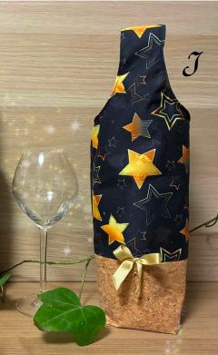 Picture of the product Sac cadeau réutilisable pour bouteille