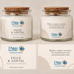Foto van het artikel B2B-26-10-001 - 100Xbougies 80ML personnalisées