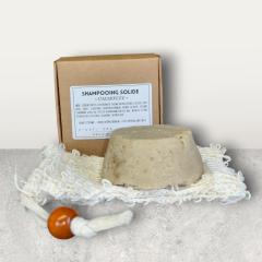 Shampooing solide Calmouzz artisanal avec boîte en carton, shampoing naturel zéro déchet – By Minnie & Co / Ambachtelijke vaste shampoo Calmouzz met kartonnen doosje, natuurlijke zero waste shampoo – By Minnie & Co / Artisan Calmouzz solid shampoo with cardboard box, natural zero waste shampoo – By Minnie & Co