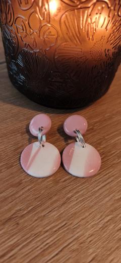 Photo de l'article Boucles d'oreilles roses