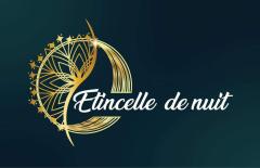 Logo Étincelle de Nuit marque artisanale belge bijoux faits main création locale élégante made in Belgium / Étincelle de Nuit Belgisch handgemaakt juwelenmerk lokaal vervaardigd / Étincelle de Nuit Belgian handmade jewelry brand