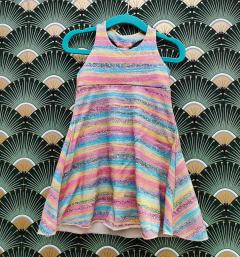 Robe fille 18 mois-3 ans en tissu French Terry, création belge faite main / Meisjesjurkje 18 maanden-3 jaar in French Terry stof, handgemaakt in België / Toddler dress 18m–3y in French Terry fabric, handmade in Belgium