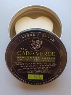 Déodorant solide naturel “Cabo Verde” – frais et éthique – soin zéro déchet made in Belgium Vaste natuurlijke deodorant – fris en duurzaam – lokaal verzorgingsproduct Solid natural deodorant – fresh and eco – handmade Belgian zero waste care