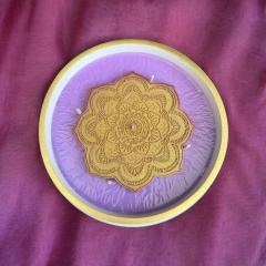 Photo de l'article Bougie Pastèque 610 ml – Pot fait main & parfum fruité rafraîchissant