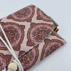 Photo de l'article Protège-livre de poche en tissu imprimé India