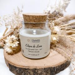 Photo de l'article Bougie Éclipse de Lune – Cire végétale, 40h de mystère nocturne, artisanale & made in Belgium