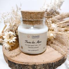 Photo de l'article Bougie Fleurs des Alpes – Cire végétale, 40h de senteurs florales alpines, artisanale & made in Belgium