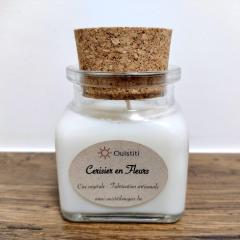 Foto van het artikel Geurkaars Bloeiende Kersenboom – 80g zachte lentebloesem, plantaardige was & handgemaakt