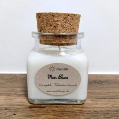 Foto van het artikel Geurkaars Witte Musk – 80g zachte poedergeur, plantaardige was & handgemaakt in België