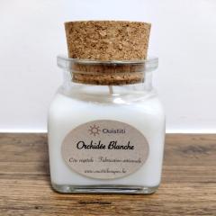 Foto van het artikel Geurkaars Witte Orchidee – 80g zachte bloemengeur, plantaardige was & handgemaakt in België