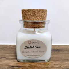 Foto van het artikel Geurkaars Fruitsalade – 80g frisse fruitexplosie, plantaardige was & met de hand gemaakt