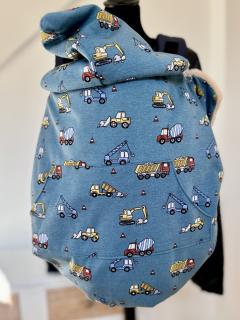 Picture of the product Babywearing blanket blue bees – Fresh and playful