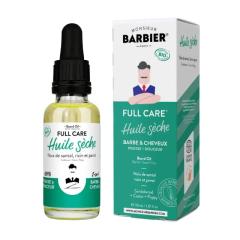 Huile barbe et cheveux green care, hydratation naturelle et locale / Baard- en haarolie in groene versie, natuurlijk en lokaal / Natural green beard and hair oil, eco-friendly and local