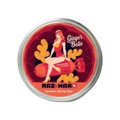 Savon de rasage rétro au packaging original, parfait pour un cadeau masculin / Scheerzeep met vintage look, leuk mannen cadeau / Retro shaving soap with fun packaging, cool men’s gift idea